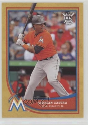 2018 Topps Big League Gold Starlin Castro #129 - Image 1 of 2
