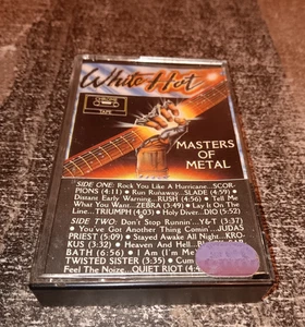 White Hot Masters Of Metal 1984 Cassette Various Heavy Metal Artists Tested Read - Picture 1 of 4