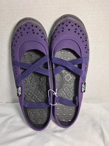 NEU MUK LUK SPORT LILA GRÖSSE 3 DAMEN SLIPPER ELASTISCHE SANDALEN KLEIN  - Bild 1 von 10