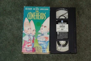 THE CONEHEADS CARTOON VHS DAN AYKROYD JANE CURTIN SATURDAY NIGHT LIVE OOP - Picture 1 of 2