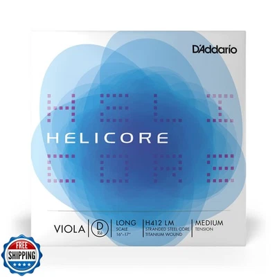 D'Addario Helicore Viola D Long Med (H412LM) - Image 1 of 4