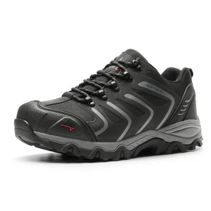 Men's Low Top Waterproof Hiking Shoes Lightweight Trekking Trails Outdoor Wor... - Picture 1 of 8