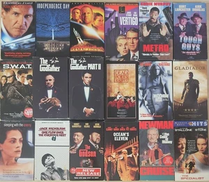 VHS Konvolut - Action - Komödie - Sci-Fi - Drama (18 Filme) #B487 - Bild 1 von 8