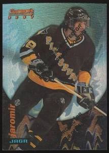 Jaromir Jagr #20 1994-95 Topps Finest Bowman's Best Refractor Pittsburgh Penguin - Picture 1 of 3