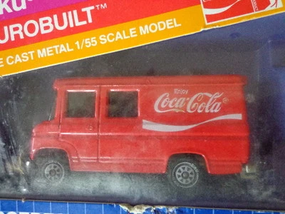 SIKU EUROBUILT /55 SCALE MERCEDES STEP-IN VAN COCA COLA DELIVERY TRUCK COKE TOY - Image 1 of 4