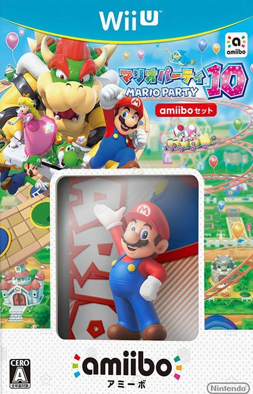 Mario Party 10 (amiibo Set) (Nintendo Wii U, 2015) - Japanese Version