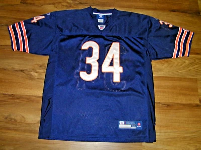 CAMISA DE FUTEBOL VINTAGE AUTÊNTICA EM CAMPO WALTER PAYTON CHICAGO BEARS TAMANHO 50 - Imagem 1 de 4