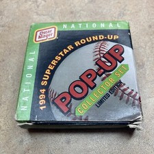 1994 Oscar Mayer Superstars Round Up Baseball Box Set POP-UPS Nationsl League