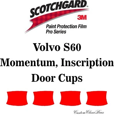 3M Scotchgard Paint Protection Film Pro Series 2019 2020 2021 Volvo S60 - Image 1 of 3