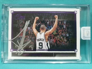 2019-20 Panini One and One Tony Parker Auto 7/35 Auto Timeless Moments - Bild 1 von 3