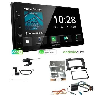 Kenwood Autoradio Apple CarPlay Android DAB+ für Volkswagen VW Crafter Quadlock - Bild 1 von 4