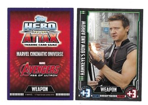 Topps Hero Attax - 2016 - Choose From Drop Down List