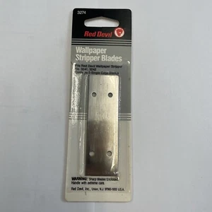 Red Devil 2Pk Wallpaper Stripper Blades 3β SB-5 USA πΊπΈ - Picture 1 of 2
