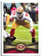 ALDON SMITH San Francisco 49ers, Cowboys, Raiders 2012 Topps Football Card #231