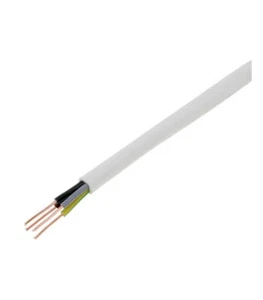 PVC-Kabel 4x2,5 H03VV-F Weiß - Picture 1 of 1