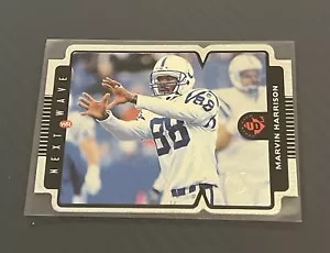 1998 Upper Deck UD3 Next Wave Die Cut Marvin Harrison /1000 Indianapolis Colts - Picture 1 of 2