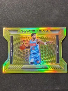 2020-21 Obsidian Kyrie Irving Pitch Black Die-Cut Yellow Gold Asia  - Picture 1 of 8