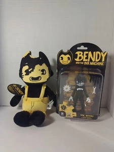 Modellino INK BENDY 5" BENDY e la MACCHINA DELL'INCHIOSTRO da collezione 2017 SERIE 1 con peluche! - Foto 1 di 6