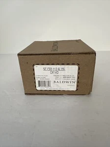 Baldwin SC.CSD.112.6L.DS.CKY.KD Square SmartKey Single Cylinder -Venetian Bronze - Picture 1 of 5
