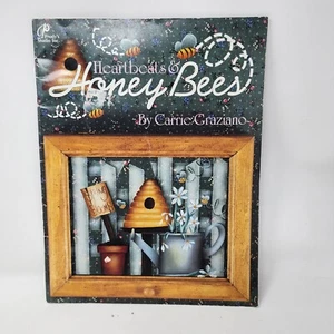 Prudys Studio Heartbeats & Honey Bees Carrie Graziano Painting Tole Decorative - Picture 1 of 8