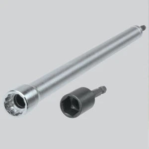 (2) Makita B-43359, 3/4" Hollow Socket 6" Long 1/4" Hex Driver Impact - Picture 1 of 4