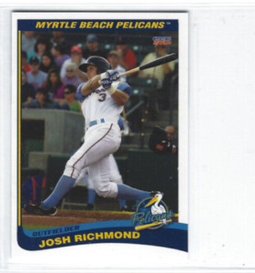 2012 Myrtle Beach Pelicans (Single-A Texas Rangers) Josh Richmond