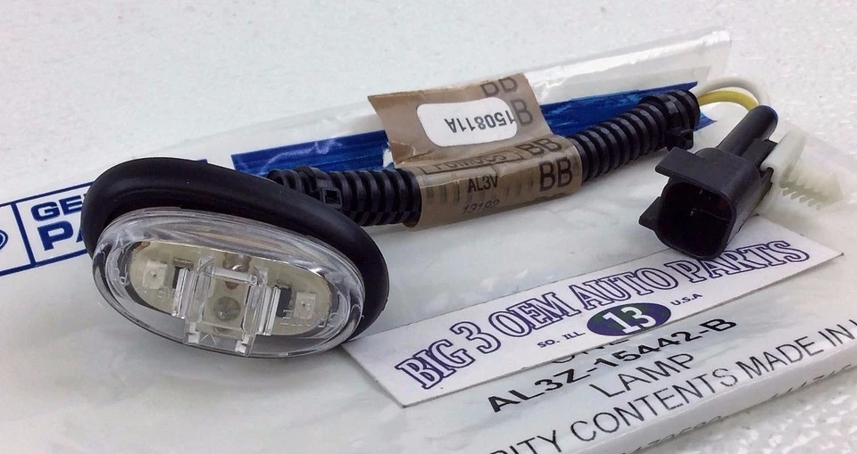 Parachoques delantero derecho o izquierdo Ford Raptor SVT F-150 marcador lateral lámpara de funcionamiento OEM Foto 1 de 3