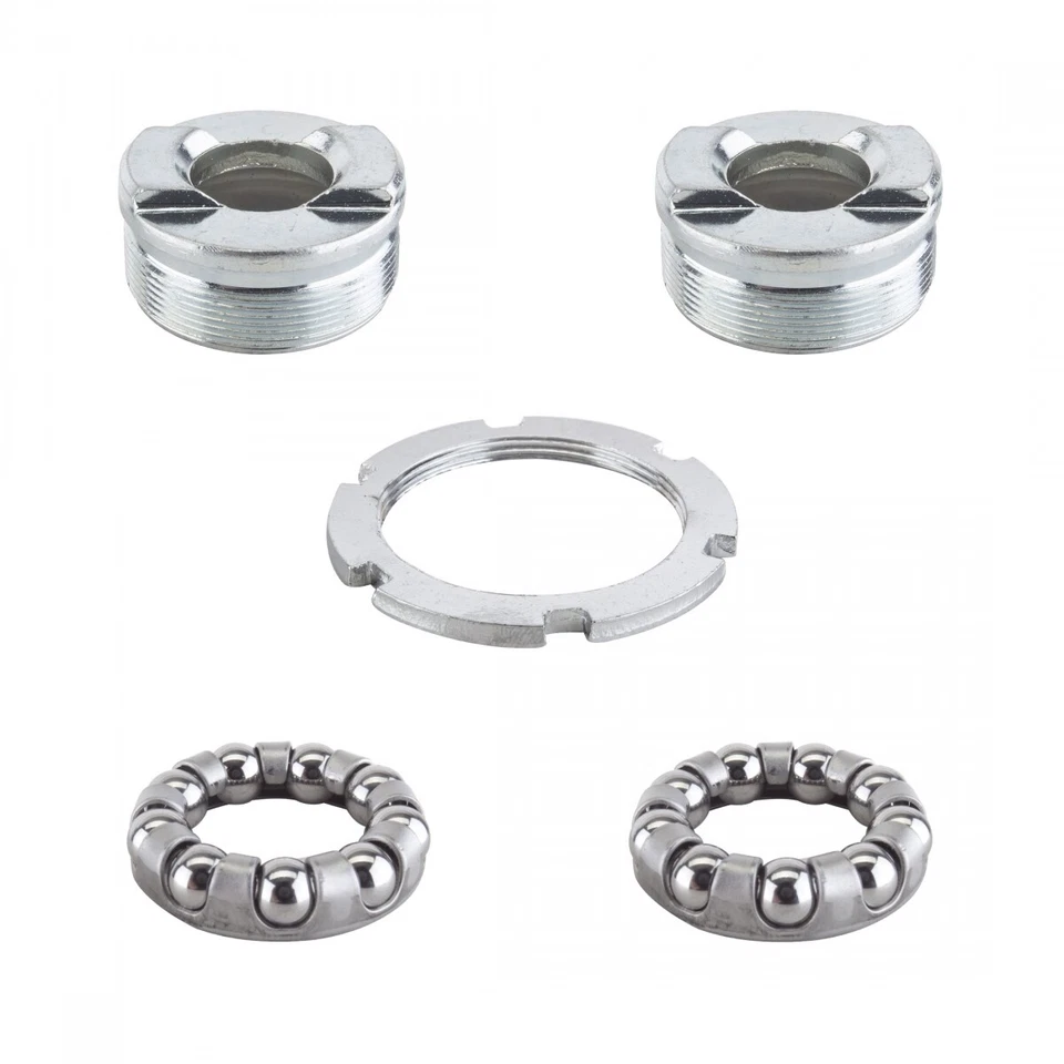Sunlite Bicycle Economy Bottom Bracket Cup + Bearing Set 1.37x24 TPI English - Image 1 of 1