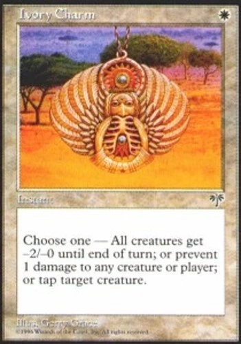 4 Ivory Charm ~ Near Mint Mirage 4x x4 Playset MTG Magic White Card UltimateMTG - Image 1 of 1