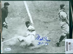 MONTE IRVIN 8X10 AUTOGRAPHED PICTURE JSA COA - Picture 1 of 2