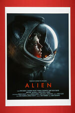 Alien Scary Sigourney Weaver Sci-Fi Extra Terrestrial Movie Art Poster 24X36 ALI