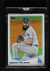 2013 Topps Topps Vault 1/1 Brian Wilson #38 0p3