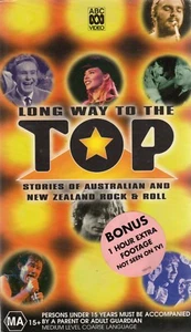 LONG WAY TO THE TOP -3 x VHS box set -PAL -N&S-Never played!-Original Oz release - Picture 1 of 4