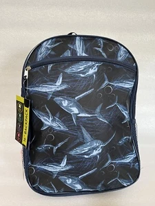 Wonder Nation Kids, Shark , 16" Laptop Backpack, Blue Cove - Picture 1 of 8