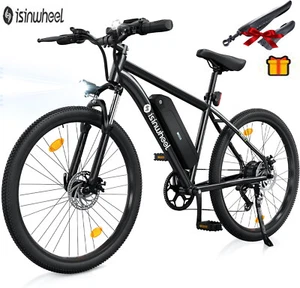 26" Electric Bike for Adult 500W Up to 20Mph City Bicycle Commuter E-Bike 10.4AH - Picture 1 of 10