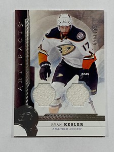 2016-17 Upper Deck Artifacts Dual Materials Ryan Kesler #50 /125