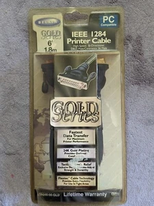 Belkin F2A046-06 IEEE-1284 Parallel Printer Cable 25 Pin Male to 36 Pin Male 6FT - Picture 1 of 2
