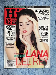 Lana Del Rey on magazine Hit Music China 2012,with poster of Rolling-Stone,RARE! - Imagen 1 de 11