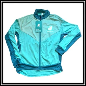 Chaqueta Deliveroo Chaqueta Reflectante Retención de Calor Capa Media Cremallera Completa Talla Grande - Imagen 1 de 3