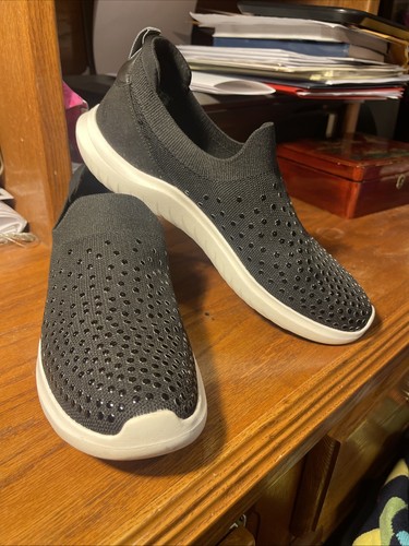 Scarpe basse Clarks Cloudsteppers donna nere leggere taglia 9 5