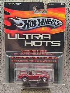 Hot Wheels Ultra Hots 2005 COBRA 427 Real Riders Red Line Tires W/protector - Picture 1 of 3