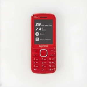 Supreme/BLU FW19 Burner Phone - Red - Picture 1 of 2