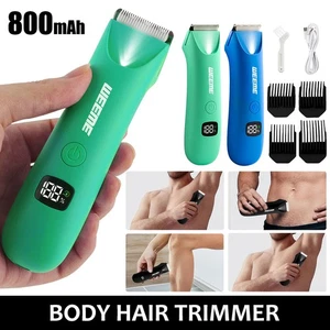 Elektrischer Body Trimmer Männer Intimrasierer Körperhaarschneider mit LED-Licht - Bild 1 von 10