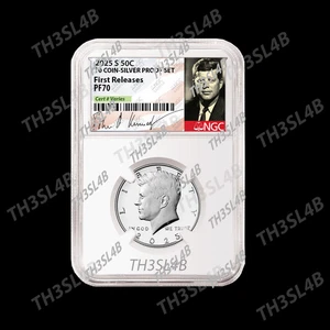 2025 S SILVER Kennedy Half Dollar 50C NGC PF 70 UC FR First Releases🔥PRE-SALE🔥 - Picture 1 of 1