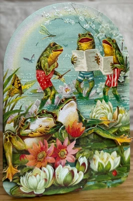 BRAND NEW, NOTE CARD SET - 4 x 3-D DIE CUT NOTE CARDS WITH 4 MATCHING ENVELOPES - Image 1 of 4