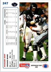 Upper Deck 1991 - Jessie Tuggle #285 - Imagen 1 de 2