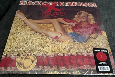 Black Oak Arkansas X-Rated Red Vinyl Limited Edition LP Record New Foto 1 de 4