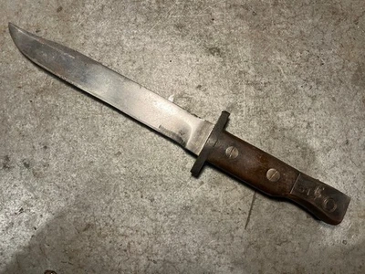 Pre-WW1 P1908 Canadian Ross Ex-Bayonet Converted “fighting Knife” From 1940s - image 1 of 4