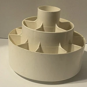Pampered Chef Tool Turn About Utensil Carousel Caddy 2170 Kitchen Craft Spinner - Picture 1 of 5