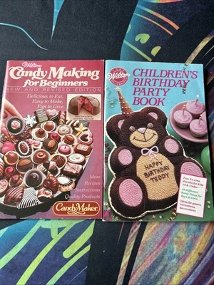 Wilton Candy Making Beginners Guide 1983 & 1986 Children’s Birthday Party Book - Image 1 of 4